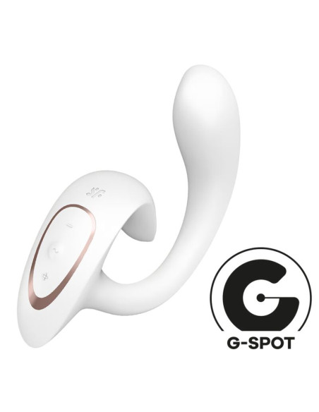 SATISFYER - G FOR GODDESS 1 VIBRATORE CONIGLIO BIANCO 5 