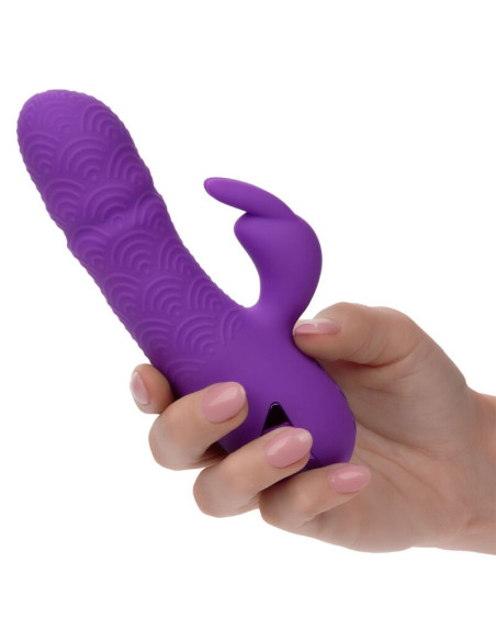 CALEXOTICS - MANHATTAN BEACH MARVEL VIBRATOR RABBIT PURPLE BY CALIFORNIA DREAMING 10 