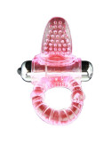 BAILE - ANNEAU PÉNIS VIBRATEUR ROSE SWEET ABS 10 RYTHMES 7 