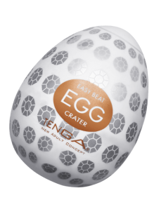 TENGA - OEUF MASTURBATEUR CRATERE 6 