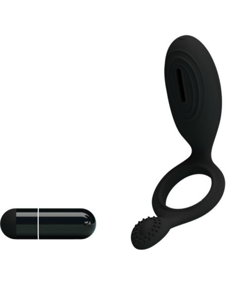 PRETTY LOVE - ETHEL VIBRATING RING WITH STIMULATOR 10 