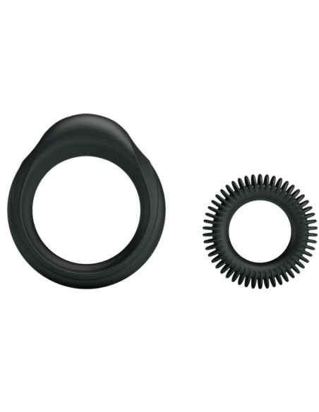 BAILE - KIT 2 SILICONE RINGS RING MANHOOD 6 