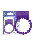 CASUAL LOVE - ANELLO VIBRATORE PER 25 COPPIE VIOLA 4 