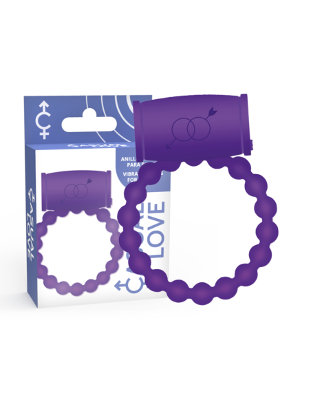 CASUAL LOVE - ANELLO VIBRATORE PER 25 COPPIE VIOLA 4 