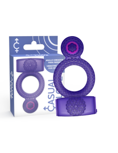 CASUAL LOVE - BAGUE LILAS DOUBLE PLAISIR 4 