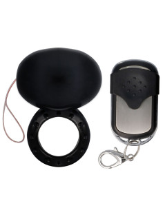 SPIRIT - VIBRATING REMOTE CONTROL COCK RING BLACK 2 