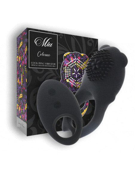 MIA - COLOSSEO COCK RING REMOTE CONTROL BLACK 9 