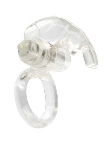 SEVEN CREATIONS - TRANSPARENT SILICONE VIBRATOR RING 2 