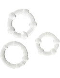 SEVEN CREATIONS - SET OF THREE TRANSPARENT PENIS RINGS 2 