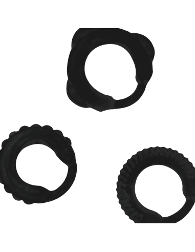 ADDICTED TOYS - SET C-RING NERO 5 