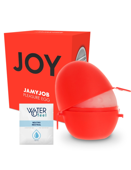 JAMYJOB - EGG MASTURBATOR RED VERSION DISCRETT 11 