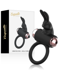 COQUETTE CHIC DESIRE - COCKRING MIT VIBRATOR SCHWARZ/ GOLD 9 