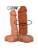 VIRILXL - ESTENSIONE DEL PENE IN SILICONE LIQUIDO V3 MARRONE 9 