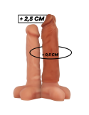 VIRILXL - ESTENSIONE DEL PENE IN SILICONE LIQUIDO V5 MARRONE 9 