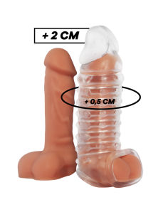 VIRILXL - PENIS EXTENSION AND SHEATH V11 TRANSPARENT 7 