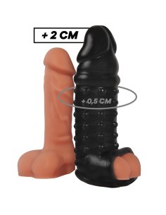 VIRILXL - PENIS EXTENSION AND SHEATH V11 BLACK 9 