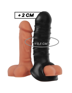 VIRILXL - PENIS EXTENSION AND SHEATH V15 BLACK 8 