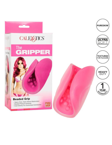 CALEXOTICS - BEADED GRIP MASTURBATOR 10 