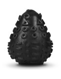 G-VIBE - REUSABLE TEXTURED MASTURBATOR EGG BLACK 4 