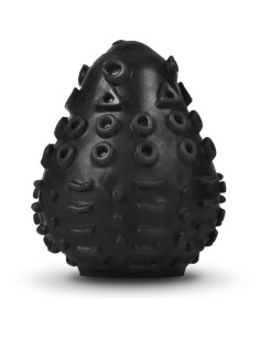 G-VIBE - REUSABLE TEXTURED MASTURBATOR EGG BLACK 4 