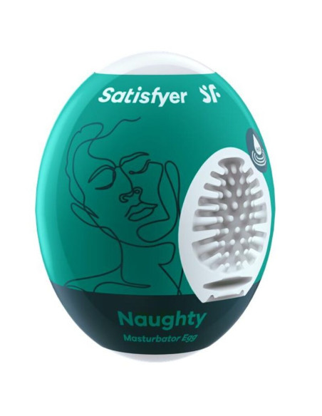 SATISFYER - UOVO MASTURBATORE NAUGHTY 1 