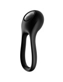 SATISFYER - MAJESTIC DUO RING VIBRATOR BLACK 4 