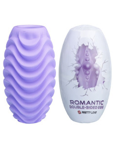 PRETTY LOVE - DOUBLE SIDED LILAC MASTURBATOR EGG 4 