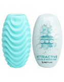 PRETTY LOVE - TURQUOISE DOUBLE SIDED MASTURBATOR EGG 4 