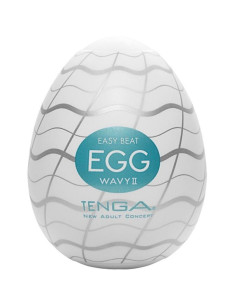 TENGA - OEUF MASTURBATEUR WAVY II 3 