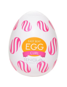 TENGA - MASTURBATEUR OEUF CURL 3 