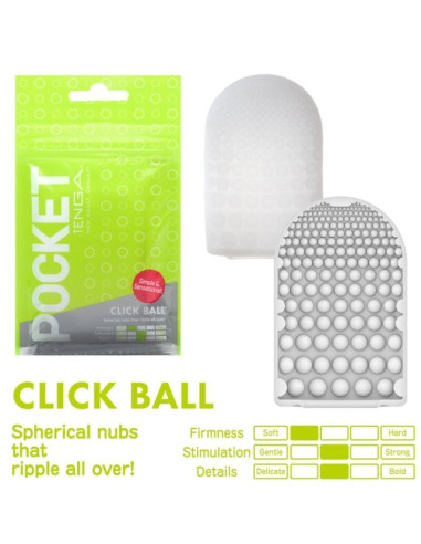 TENGA - CLICK BALL MASTURBATOR POCKET 7 