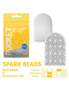 TENGA - MASTURBATEUR DE POCHE SPARK BEARDS 7 