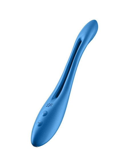 SATISFYER - GIOCO ELASTICO MULTI VIBRATORE BLU 5 