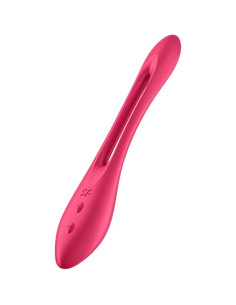 SATISFYER - MULTI VIBRATORE ELASTIC JOY ROSSO 5 