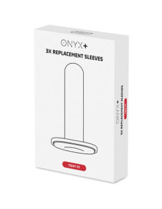 KIIROO - ONYX+ ERSATZABDECKUNG 3 EINHEITEN - ANGENEHME PASSFORM 2 