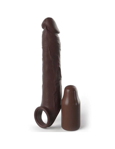 FANTASY X- TENSIONS - PIPEDREAMS EXTENSION W STRAP 17,78 CM BROWN 3 