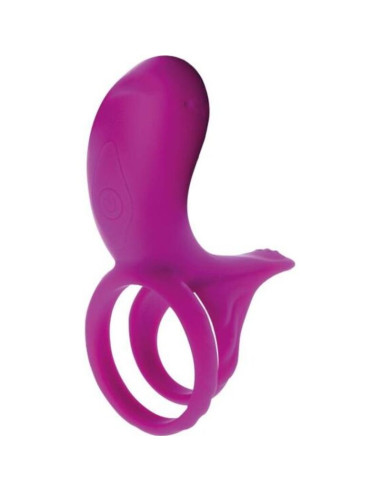 XOCOON - COUPLES STIMULATOR RING FUCHSIA 8 