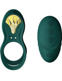 ZALO - BAYEK VIBRATING COUPLES RING GREEN 20 