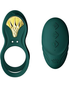 ZALO - BAYEK VIBRATING COUPLES RING GREEN 20 