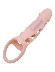 PRETTY LOVE - HARRISON PENIS EXTENDER COVER WITH VIBRATION AND STRAP 13.5 CM 7 