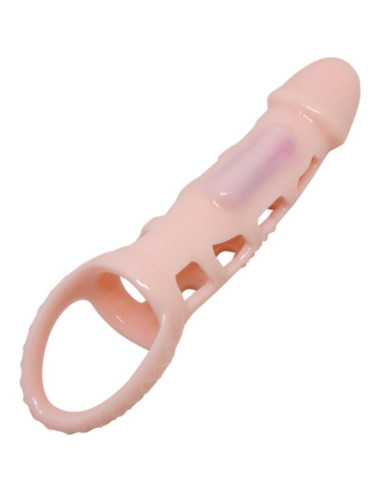 PRETTY LOVE - HARRISON PENIS EXTENDER COVER MIT VIBRATION UND RIEMEN 13.5 CM 7 