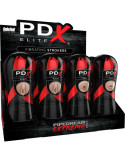 PDX ELITE - STROKER SET 12 UNITS: 6X VAGINA, 3X ANO, 3X MOUTH 6 