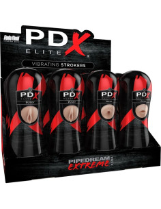 PDX ELITE - STROKER SET 12 EINHEITEN: 6X VAGINA, 3X ANO, 3X MUND 6 