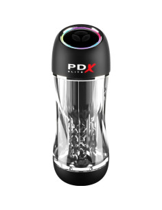 PDX ELITE - VIBRATORE STROKER VIEWTUBE PRO TRASPARENTE 3 