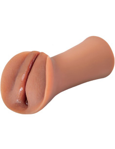 FETISH FANTASY EXTREME - SLIPPERY SLIT STROKER SILICONE CARAMEL 4 