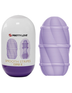 PRETTY LOVE - UOVO MASTURBATORE CUPIDO A STRISCE LISCE 5 