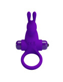 PRETTY LOVE - VIBRATOR RING I RABBIT FOR PURPLE PENIS 9 