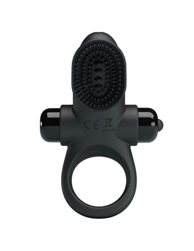 PRETTY LOVE - ANELLO VIBRATORE II PER IL PENE NERO 9 