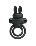 PRETTY LOVE - VIBRATOR III RABBIT RING FOR BLACK PENIS 9 