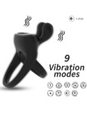 ARMONY - RINGVIBRATOR KANINCHEN SCHWARZ 5 